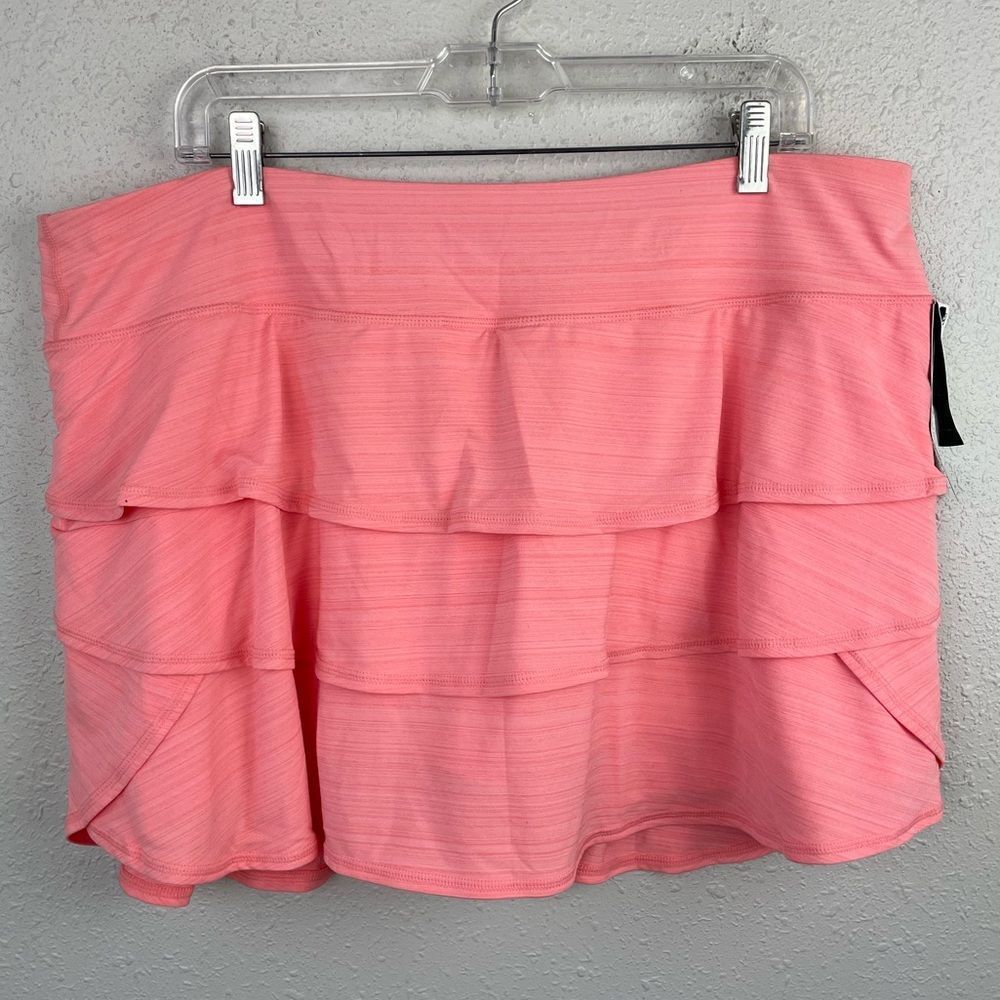 NWT Ideology Ruffled Athletic Skort Size XXL